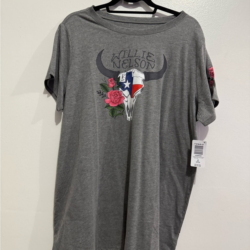 Torrid Heather Gray Graphic Tee